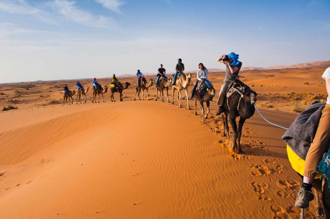 مبيت وإفطار مرزوكة Sahara Wellness Camp المظهر الخارجي الصورة